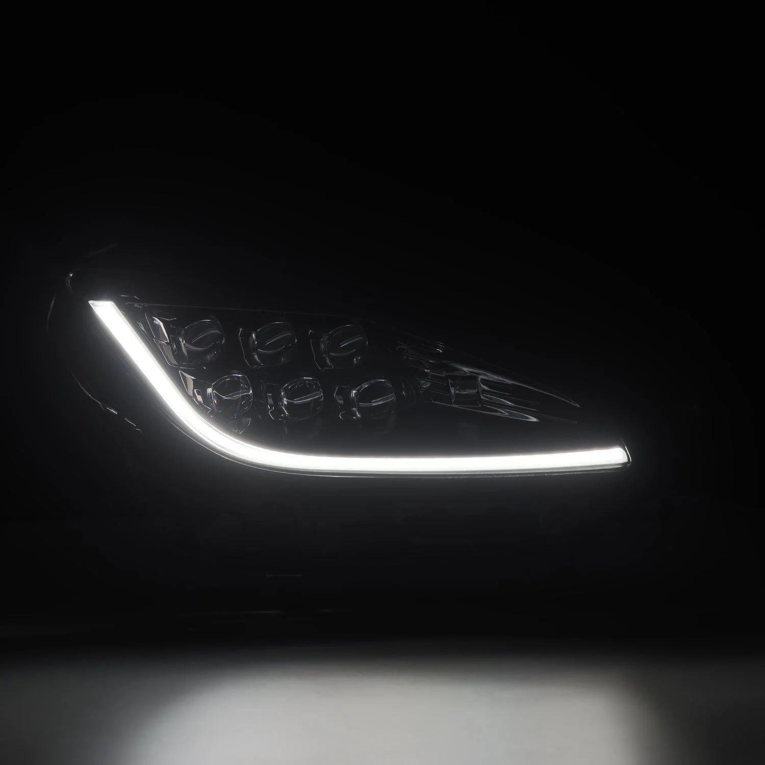 AlphaRex 21-23 Toyota GR86 / Subaru BRZ NOVA-Series LED Projector Headlights - Alpha Black