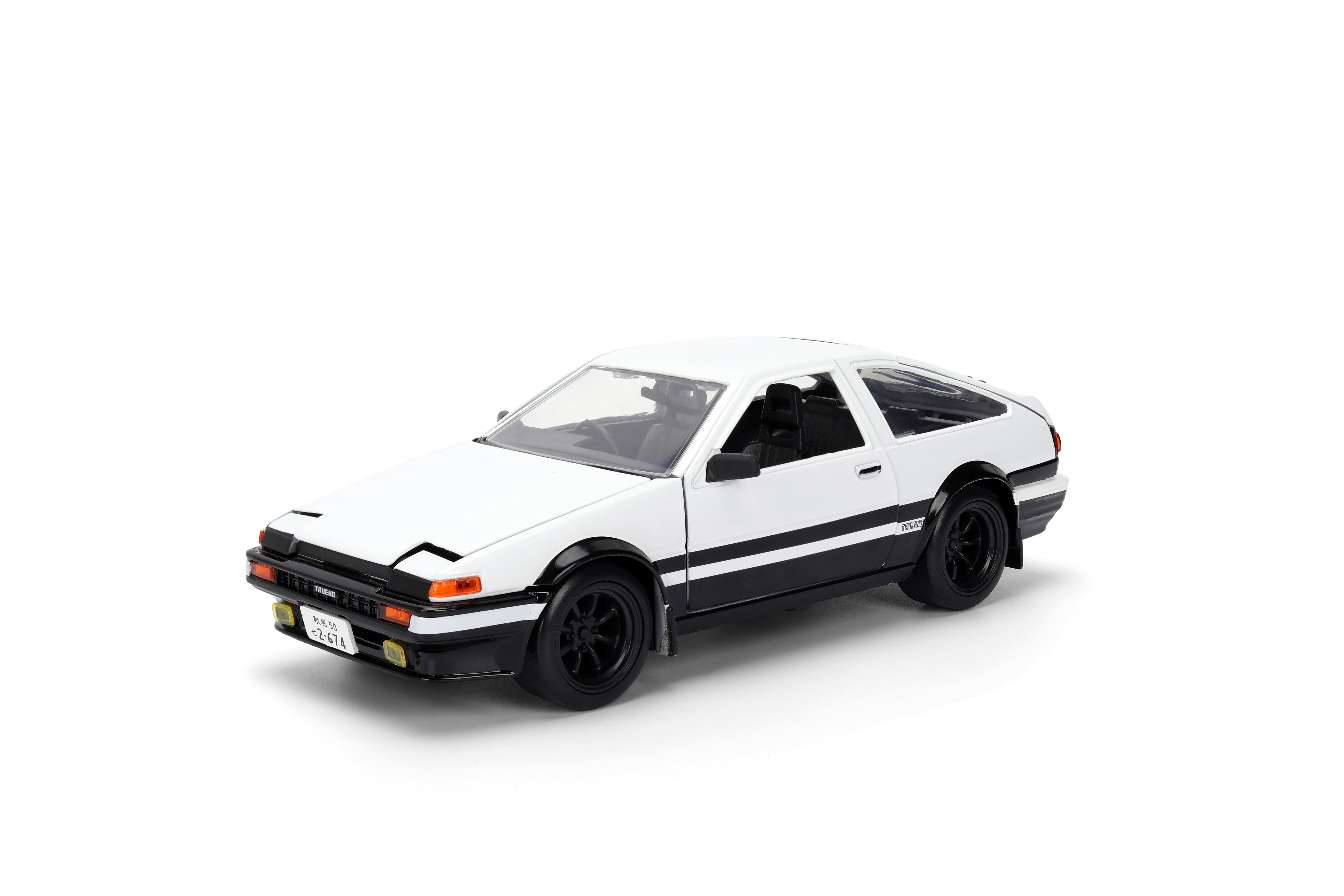 Jada Toys - Initial D 1986 Toyota Trueno (AE86) w/ Takumi 1:24 Die-Cast