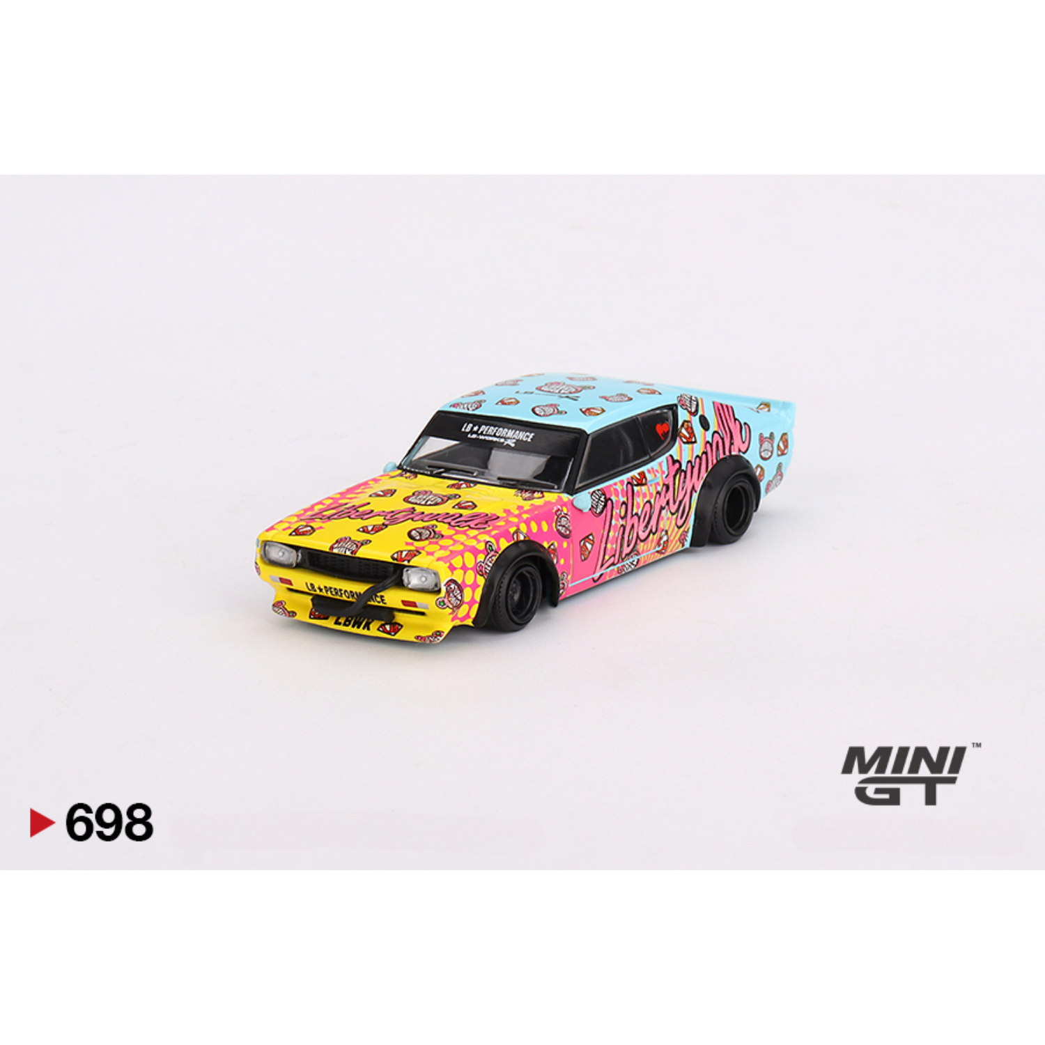 Mini GT Nissan Skyline Kenmeri Liberty Walk LBWK KUMA