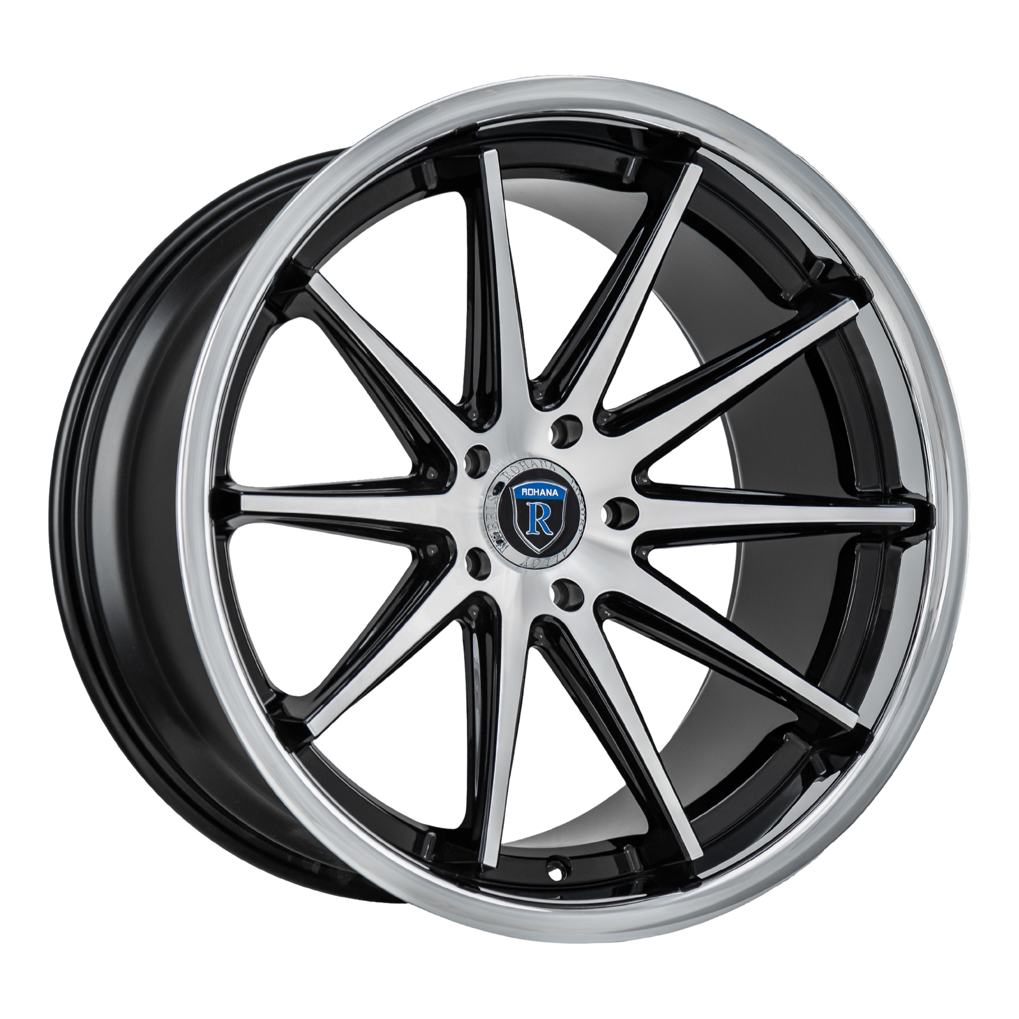 RC10 Machine Black/Chrome Lip