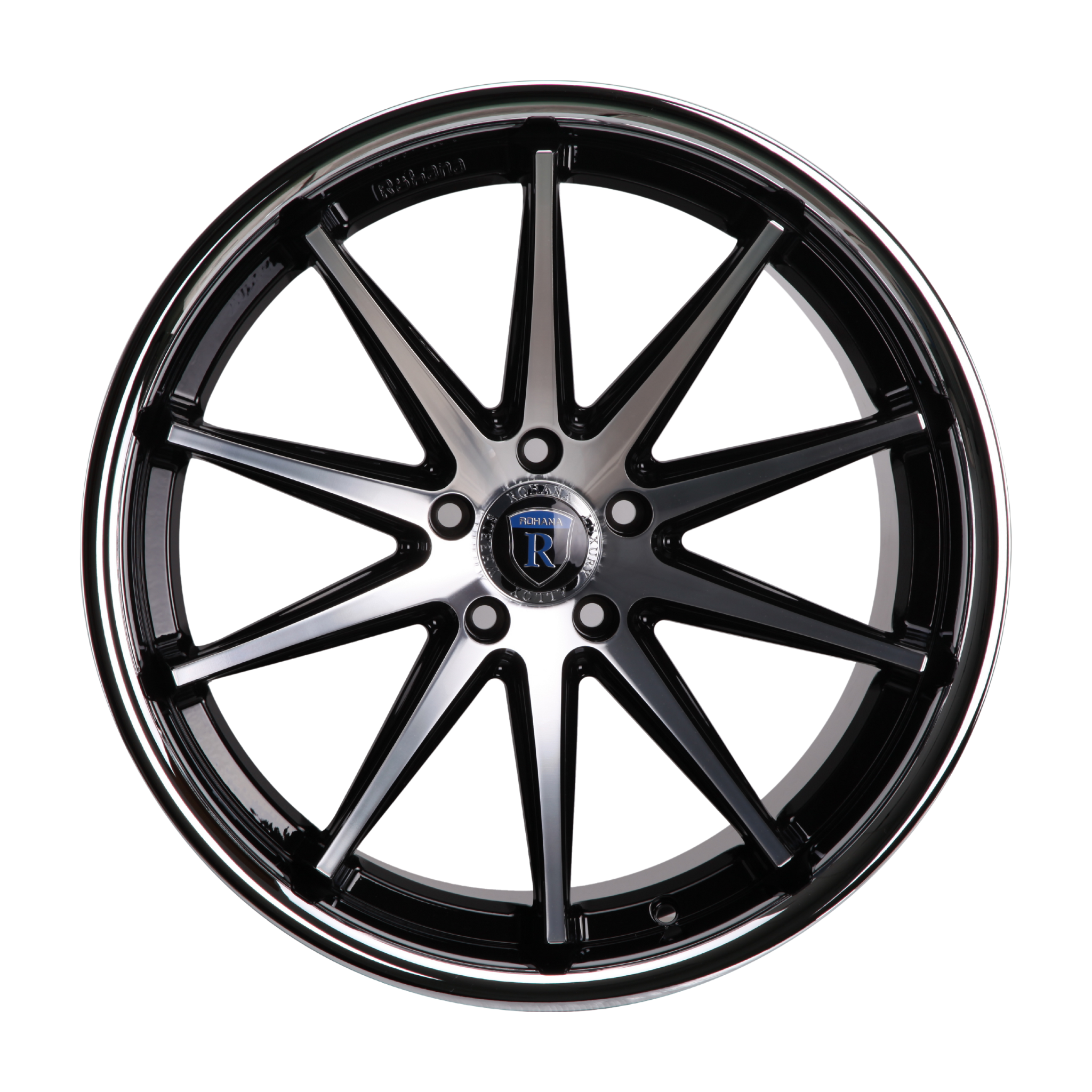 RC10 Machine Black/Chrome Lip