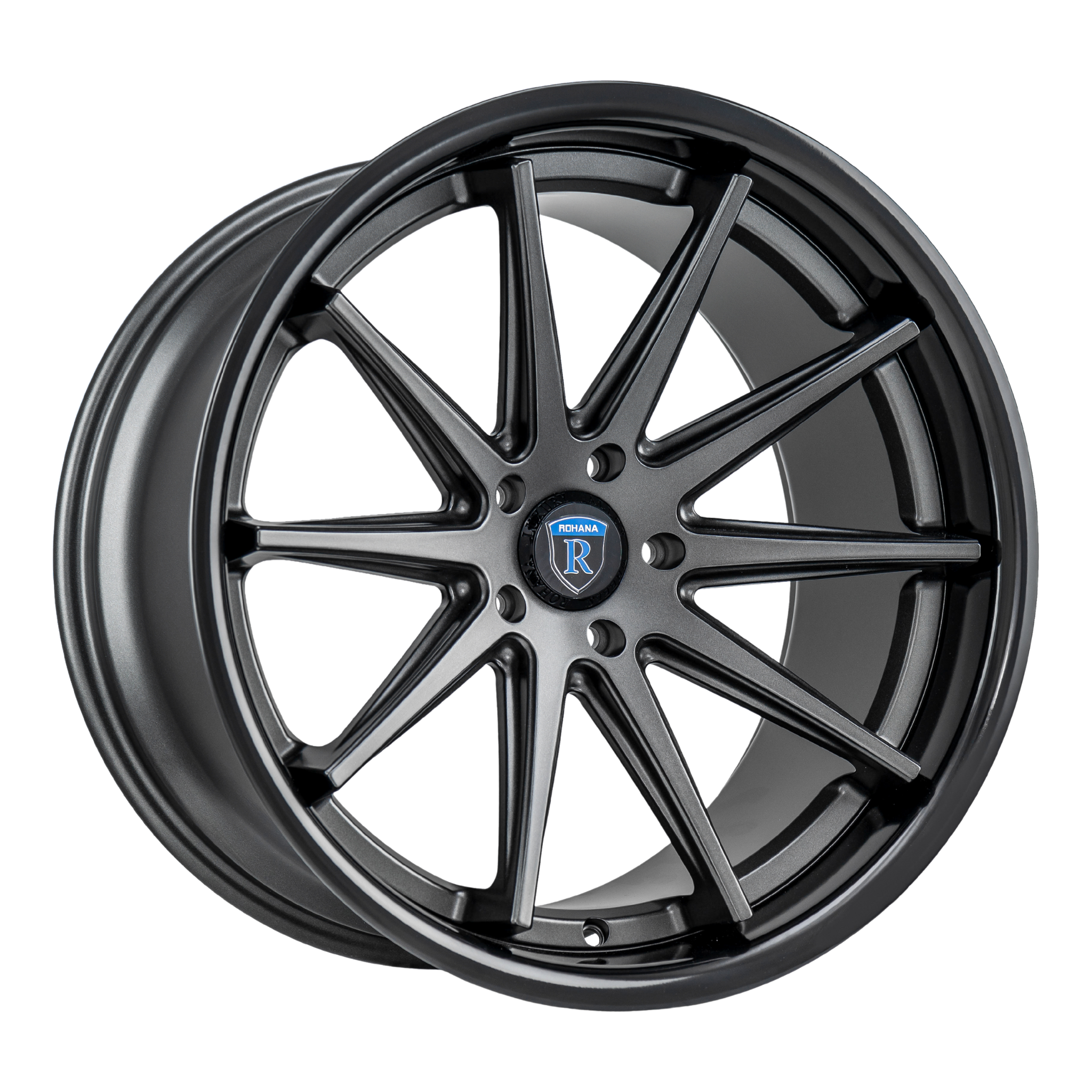 RC10 Matte Graphite/Gloss Black Lip