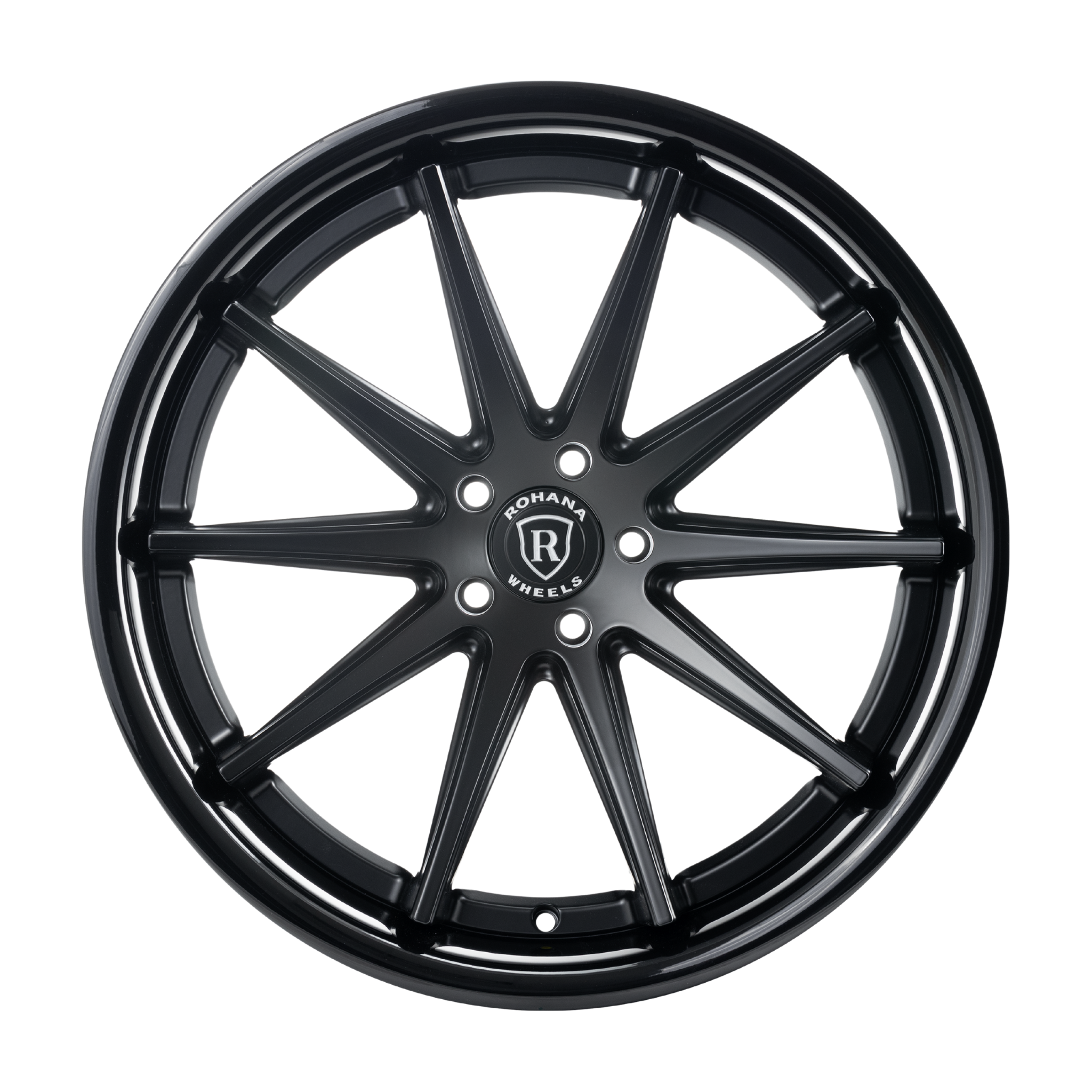 RFC10 Matte Black/Gloss Black Lip