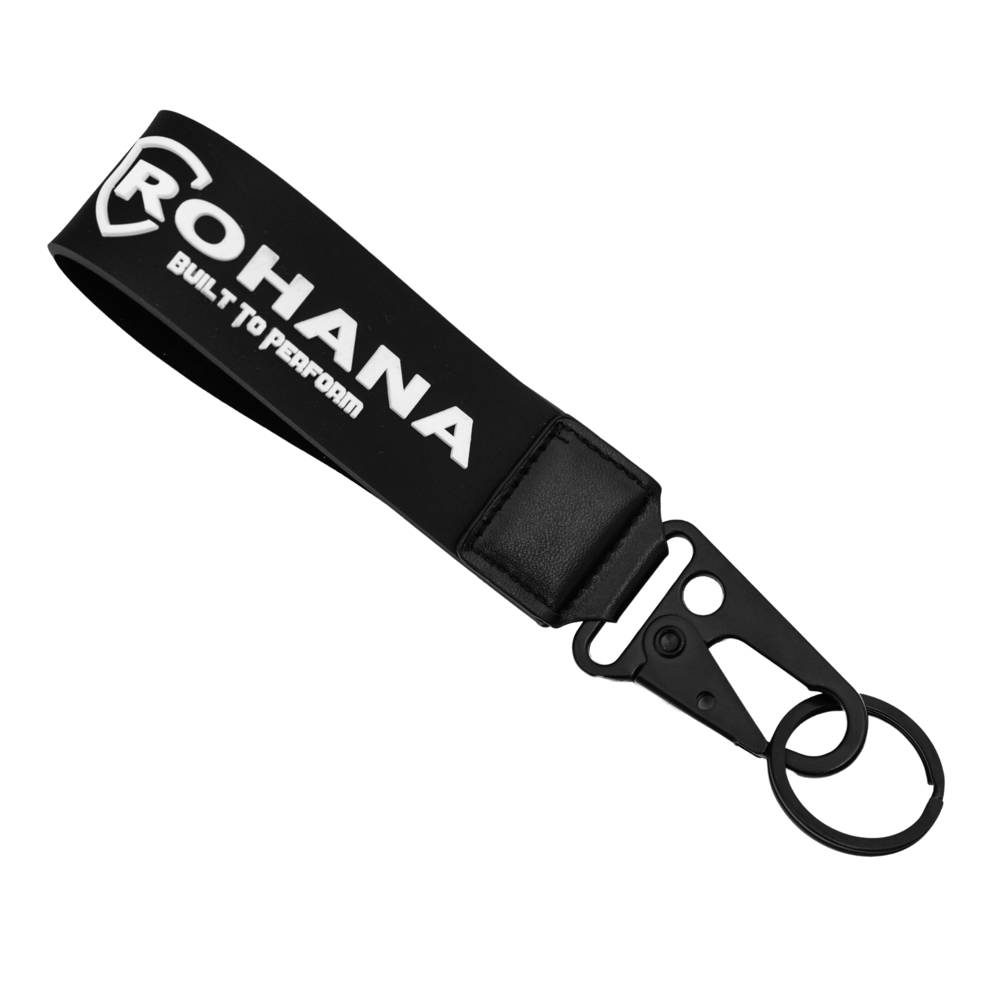 Rohana Carabiner Keychain - Black