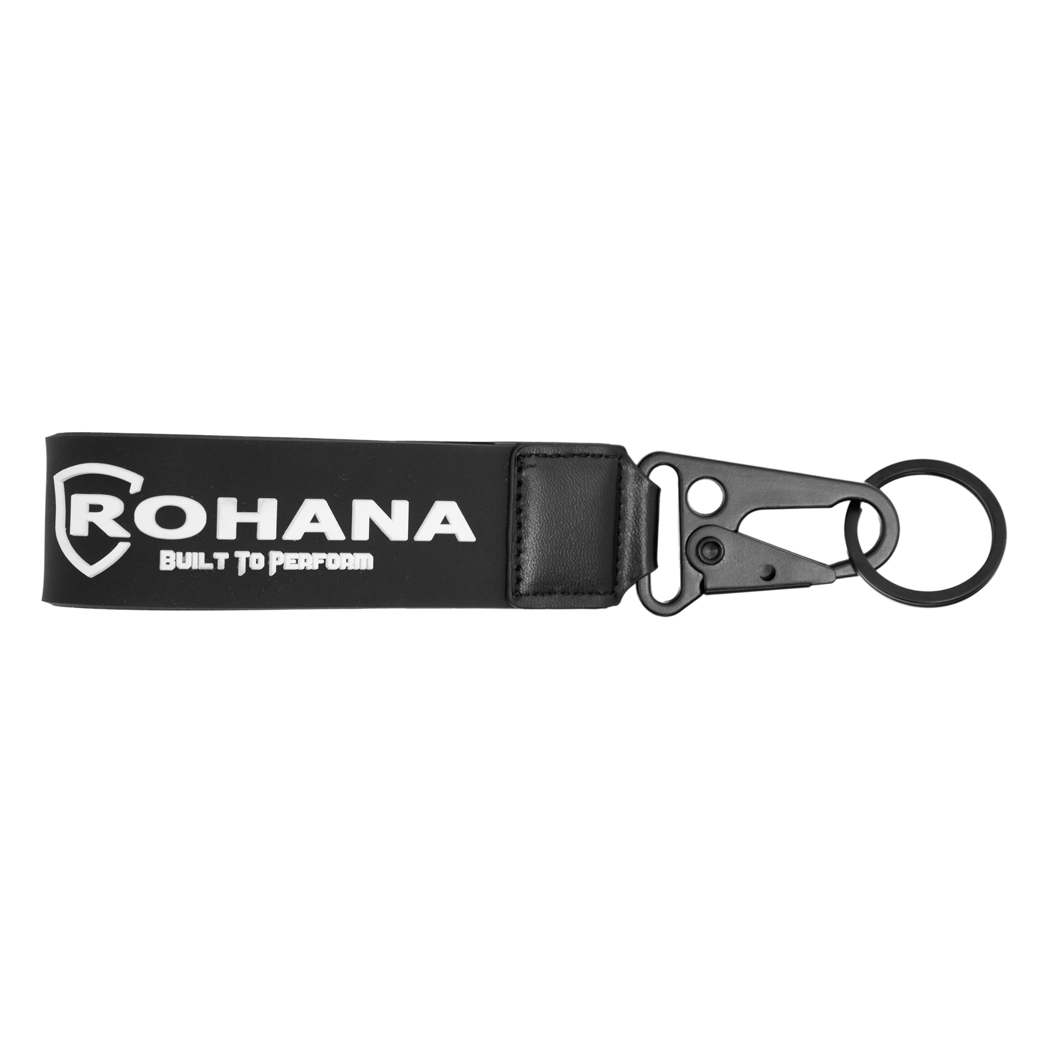 Rohana Carabiner Keychain - Black