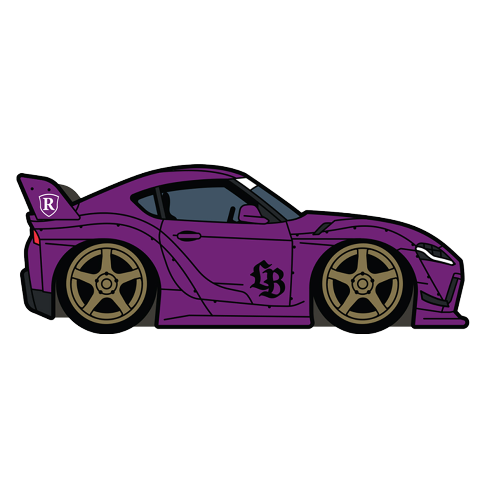 Rohana X LBWK Supra Collab Pin