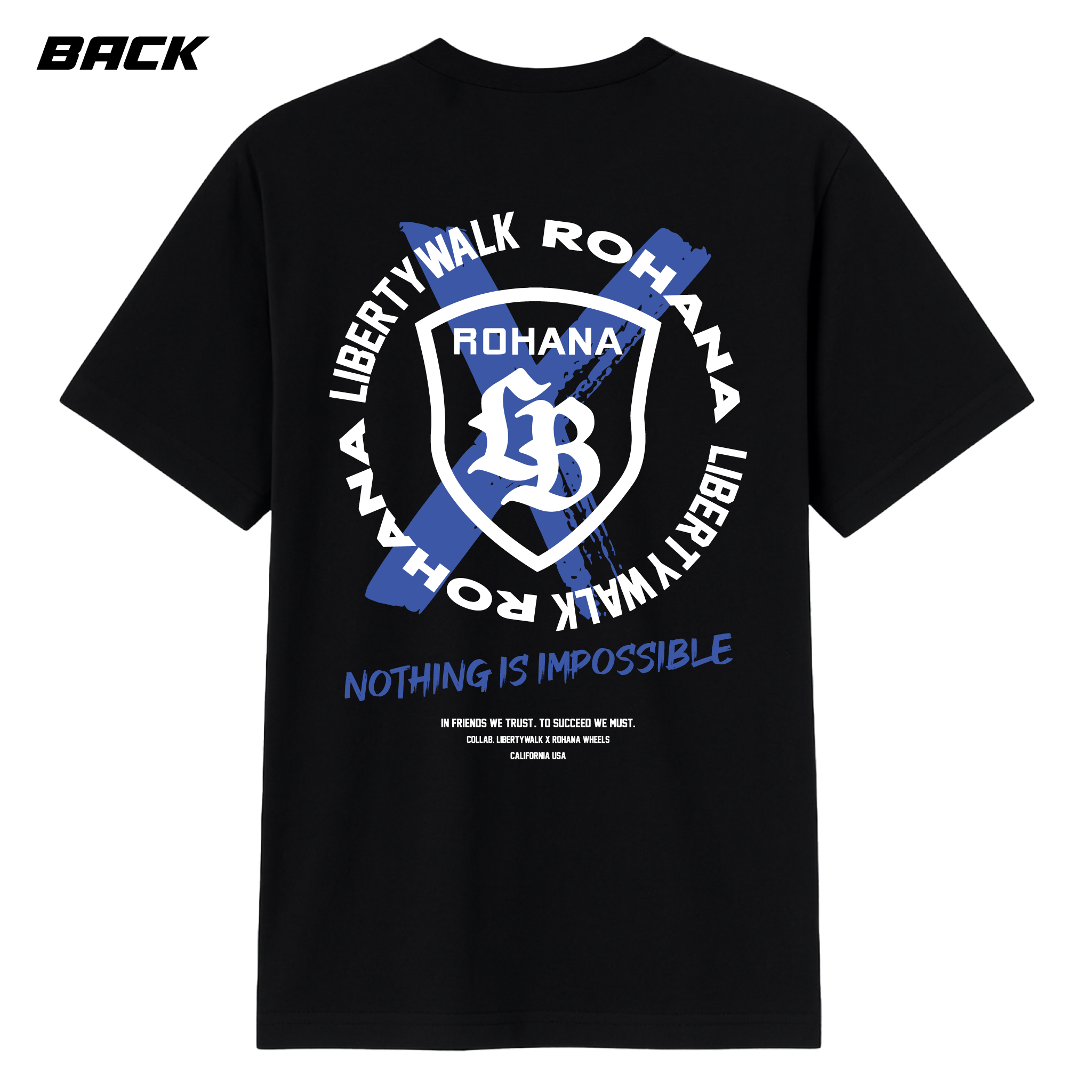 Limited Edition – Rohana x Liberty Walk Logos Tee
