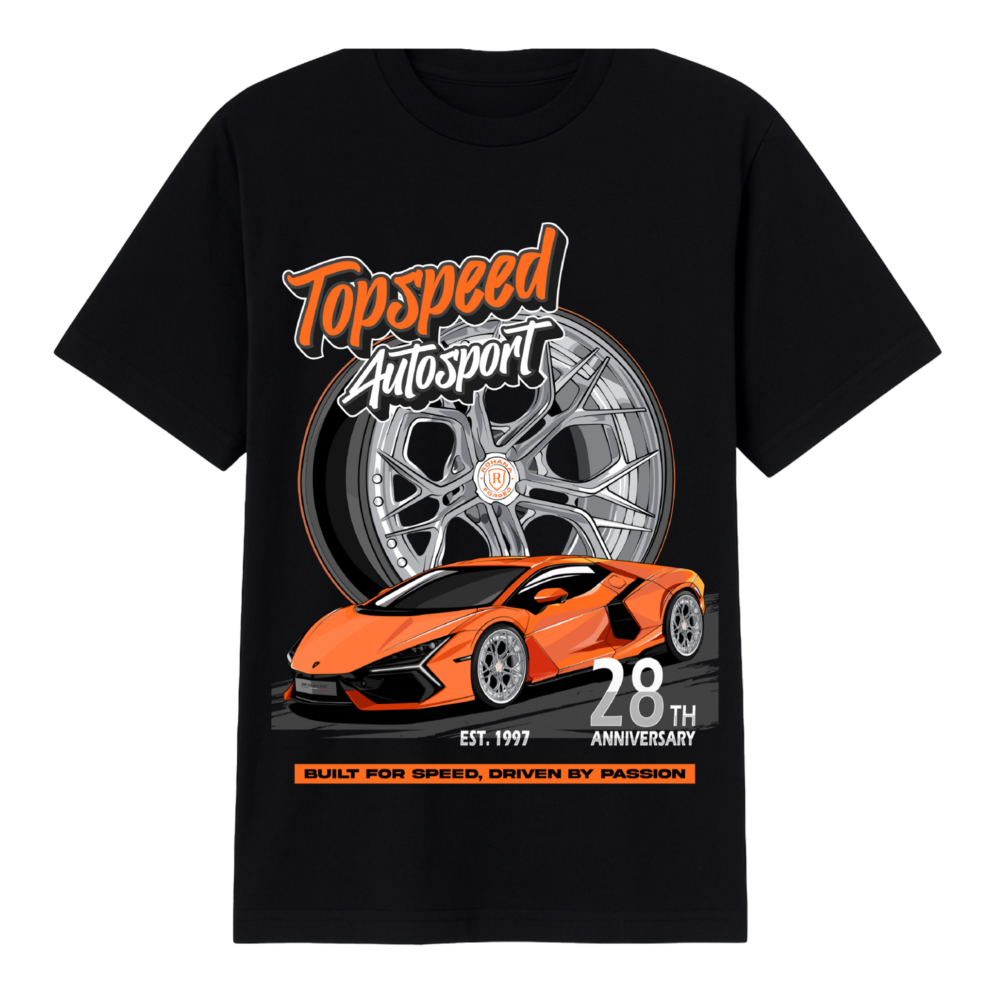 TopSpeed 28th Anniversary Tee