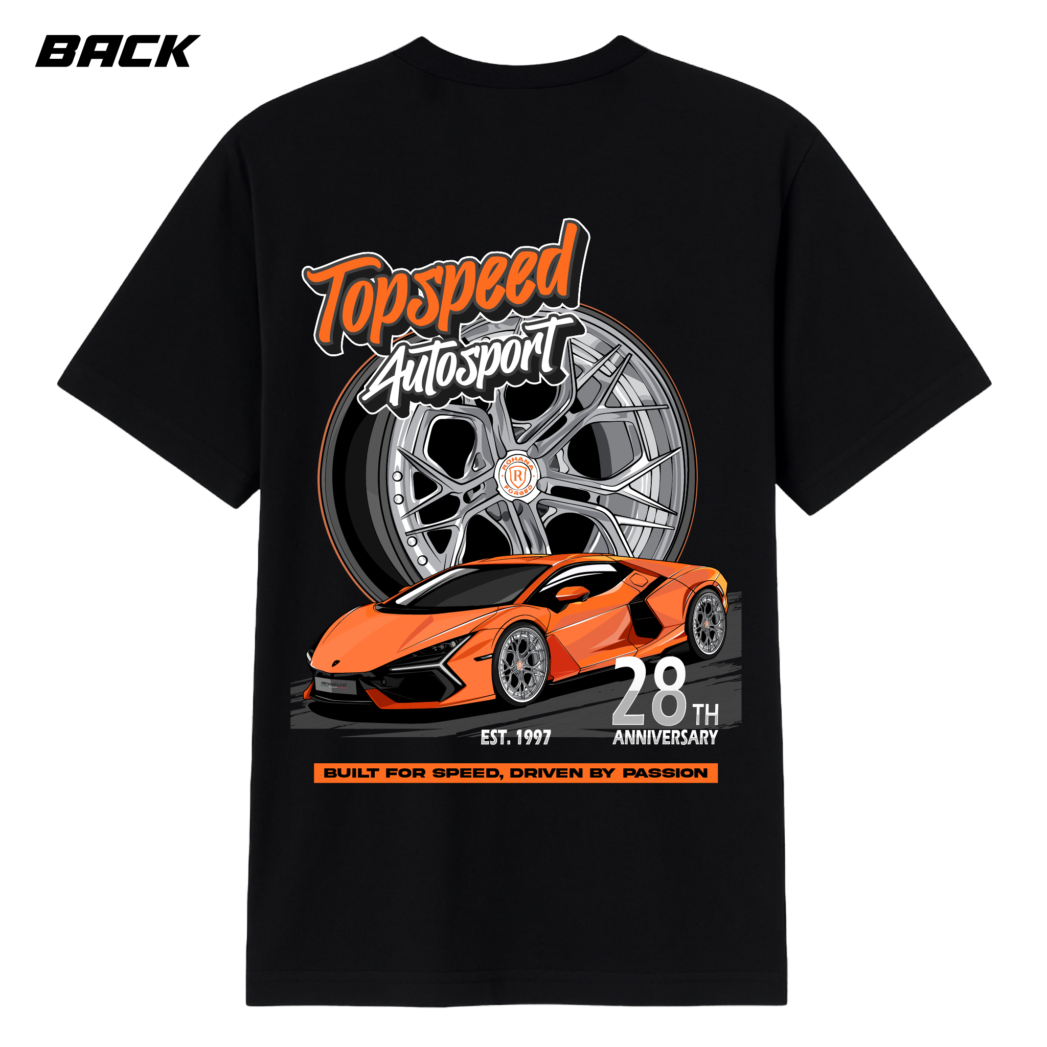 TopSpeed 28th Anniversary Tee