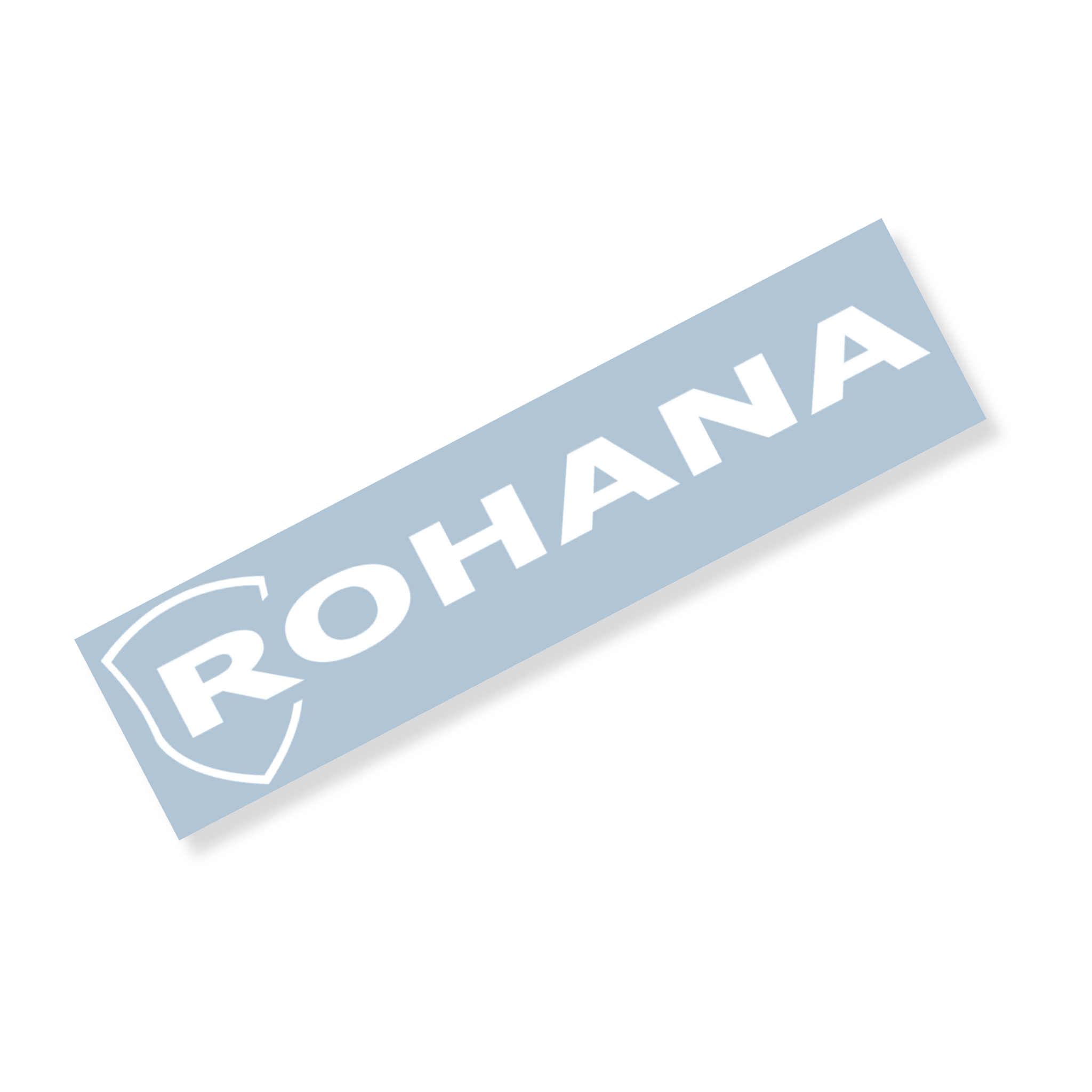 Rohana Windshield Decal - White