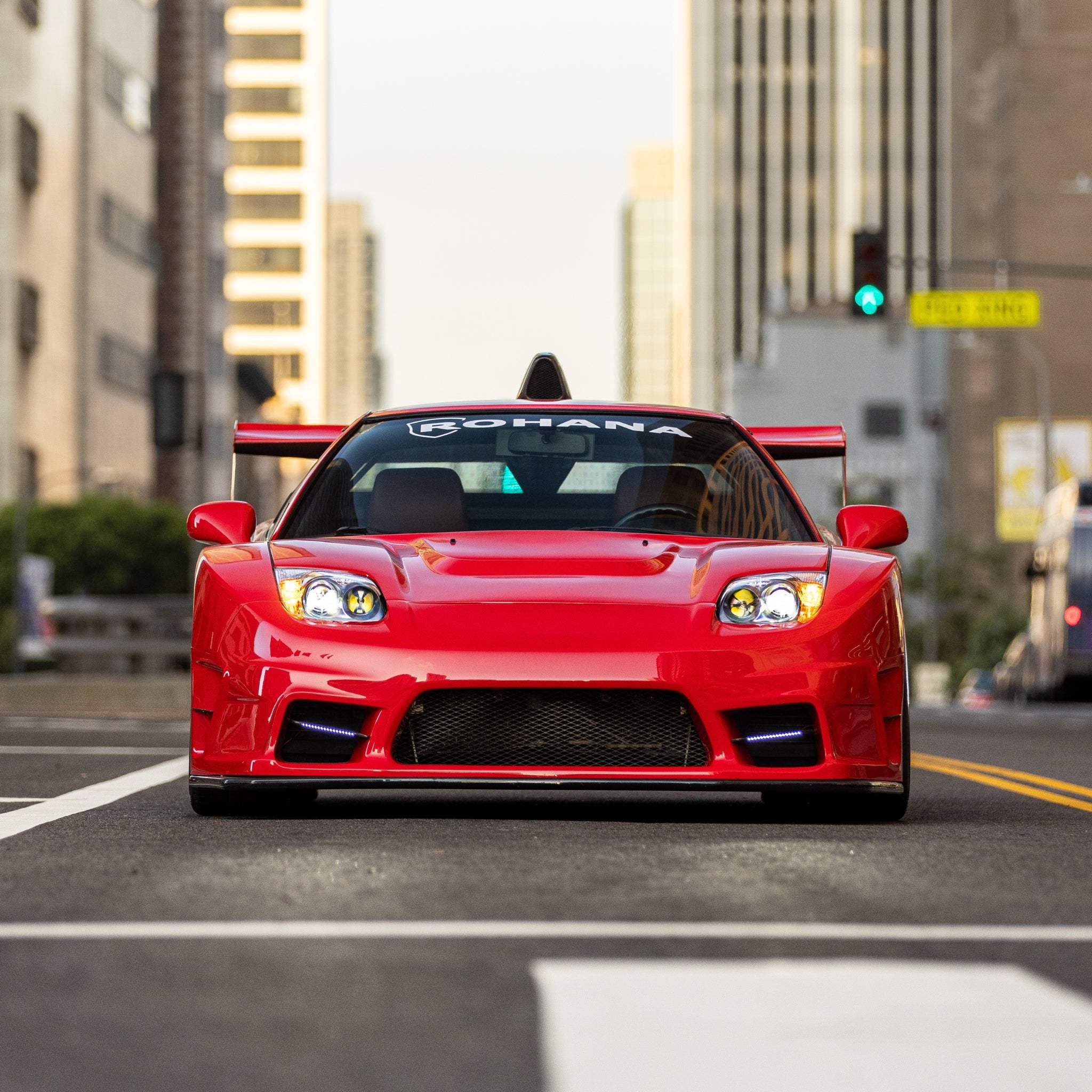 Rohana Windshield Decal - White