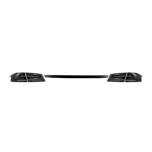 AlphaRex 12-21 Tesla Model S LUXX-Series LED Tail Lights - Alpha-Black