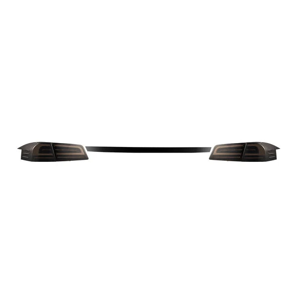 AlphaRex 12-21 Tesla Model S LUXX-Series LED Tail Lights - Black