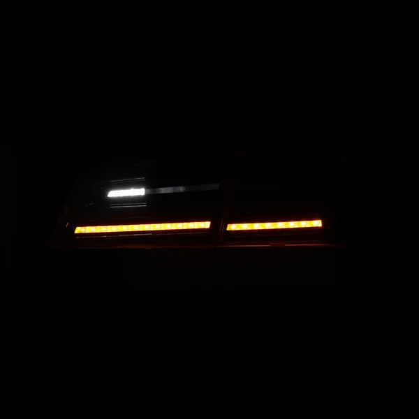 AlphaRex 12-21 Tesla Model S LUXX-Series LED Tail Lights - Black