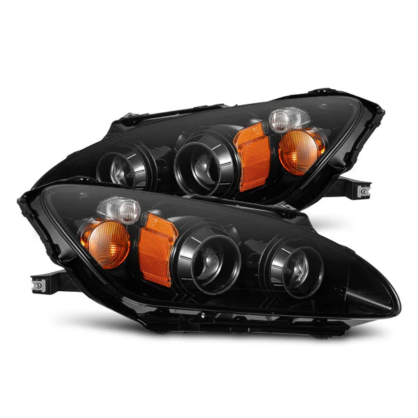 AlphaRex 99-09 Honda S2000 LUXX-Series Projector LED Headlights - Alpha-Black