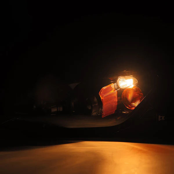 AlphaRex 99-09 Honda S2000 LUXX-Series Projector LED Headlights - Alpha-Black