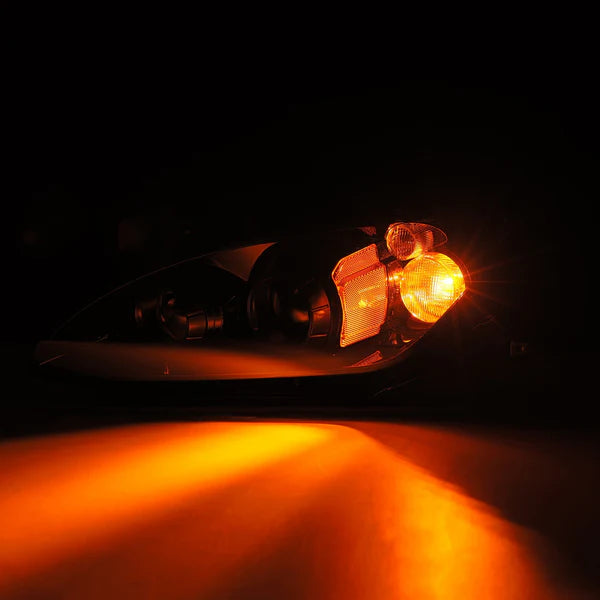 AlphaRex 99-09 Honda S2000 LUXX-Series Projector LED Headlights - Alpha-Black