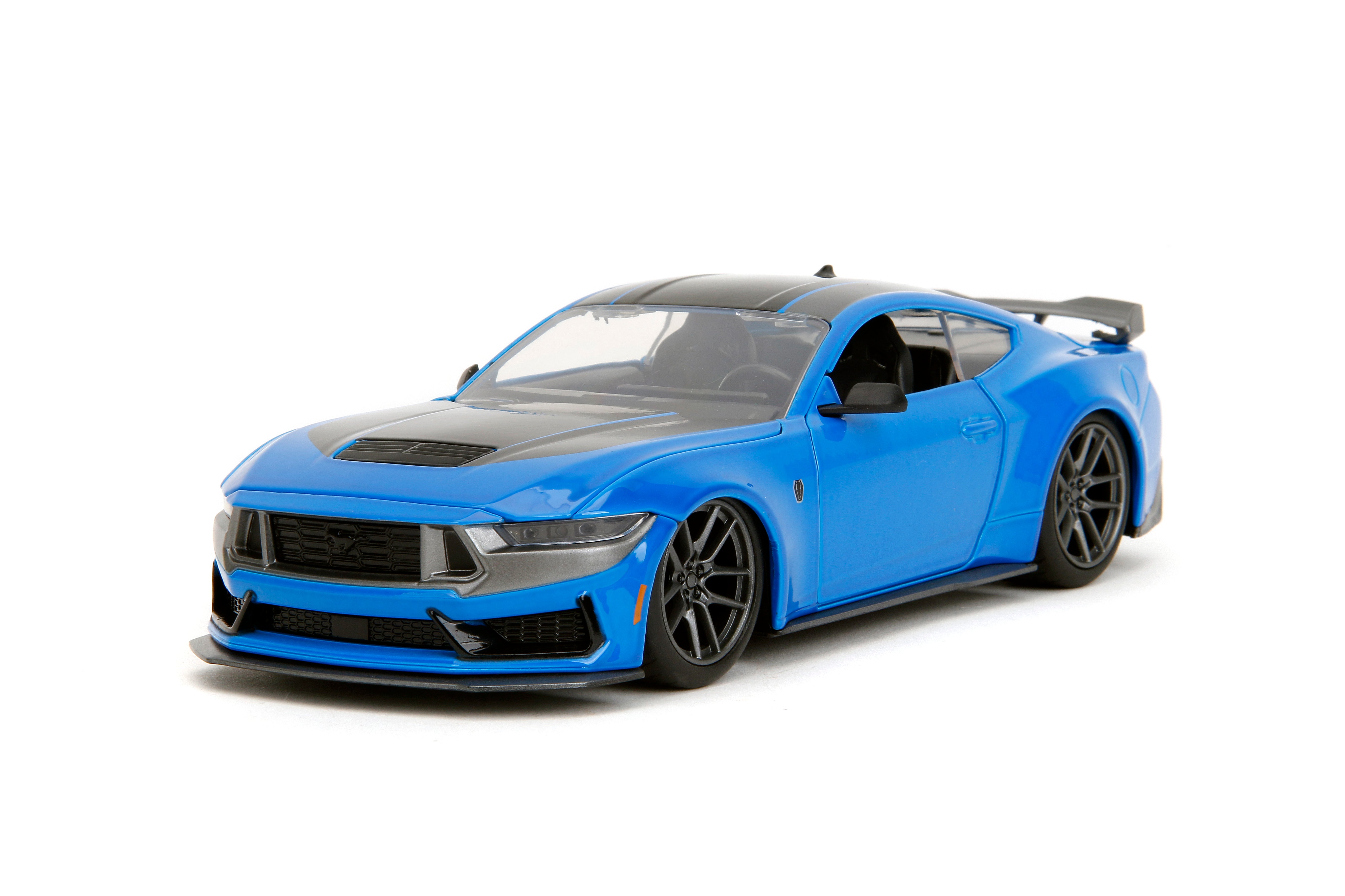 Jada Toys - 2024 Ford Mustang Dark Horse - Glossy Blue 1:24 Die-Cast