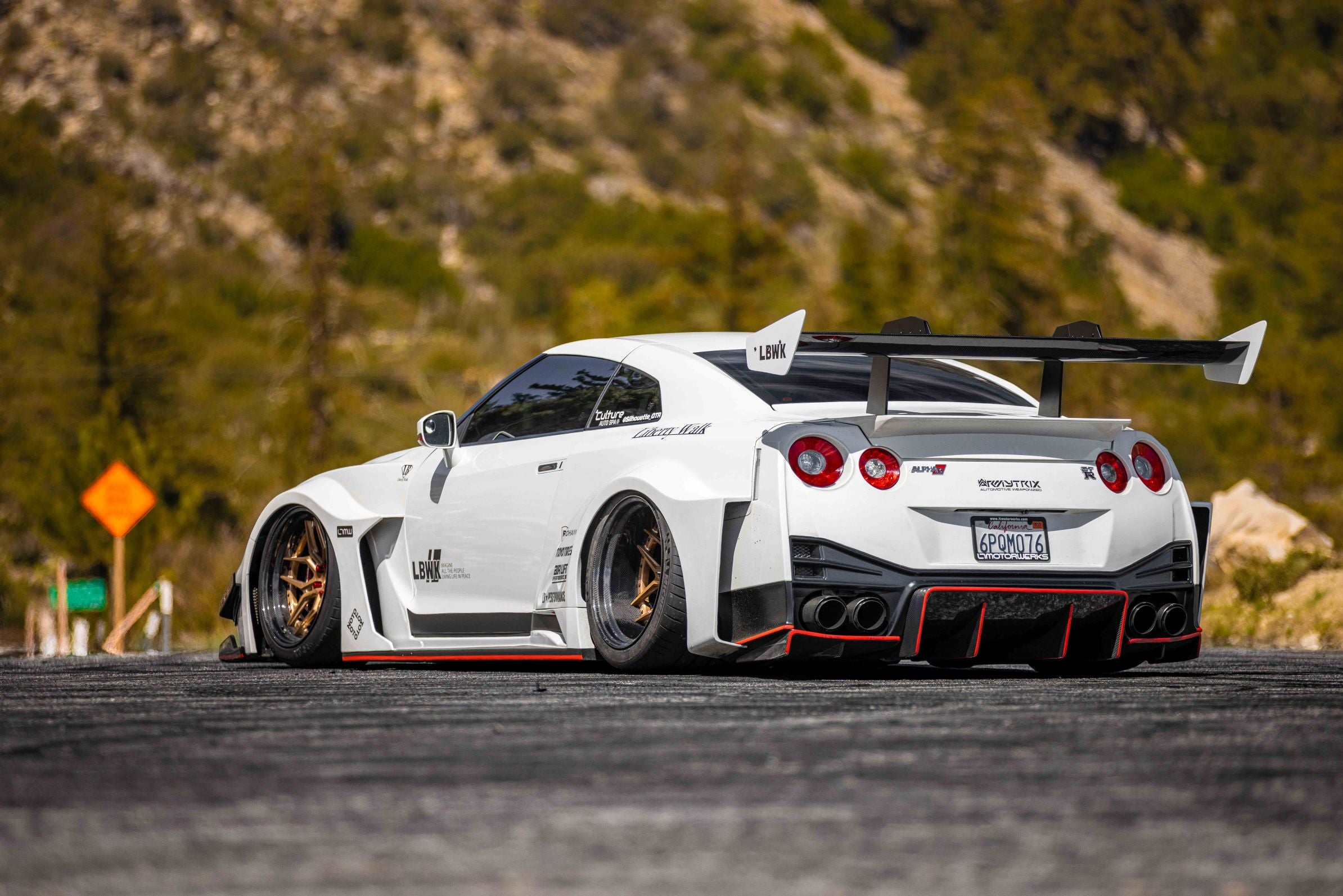 TETSUJIN　ボディ　35GTR LBWK SILHOUETTE WORKS Nissan Skyline R35 Liberty Walk LB WORKS Silhouette 1-10 Body Set
