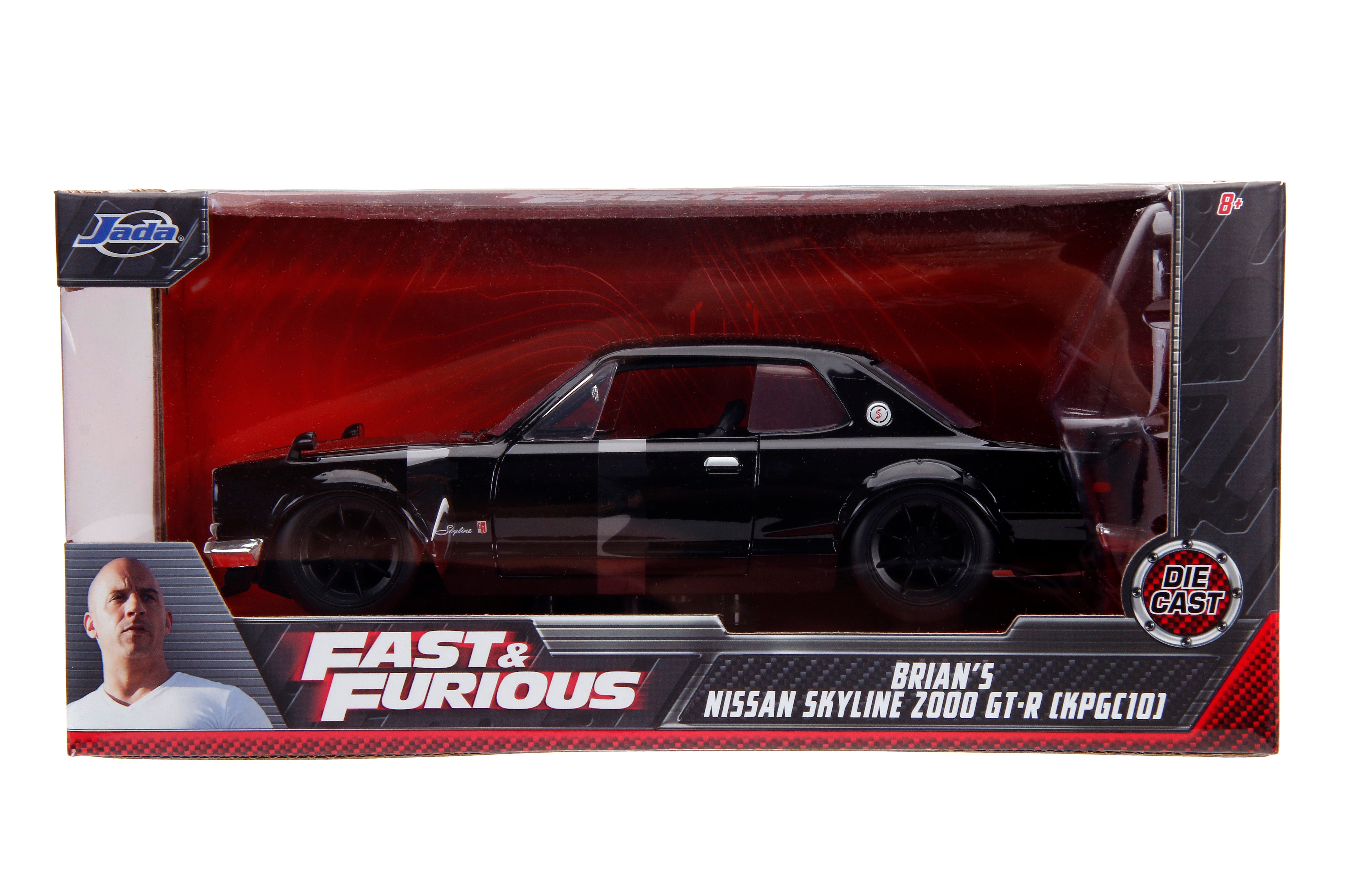 Jada Toys - Brian's Nissan Skyline 2000 GT-R 1:24 Die-Cast