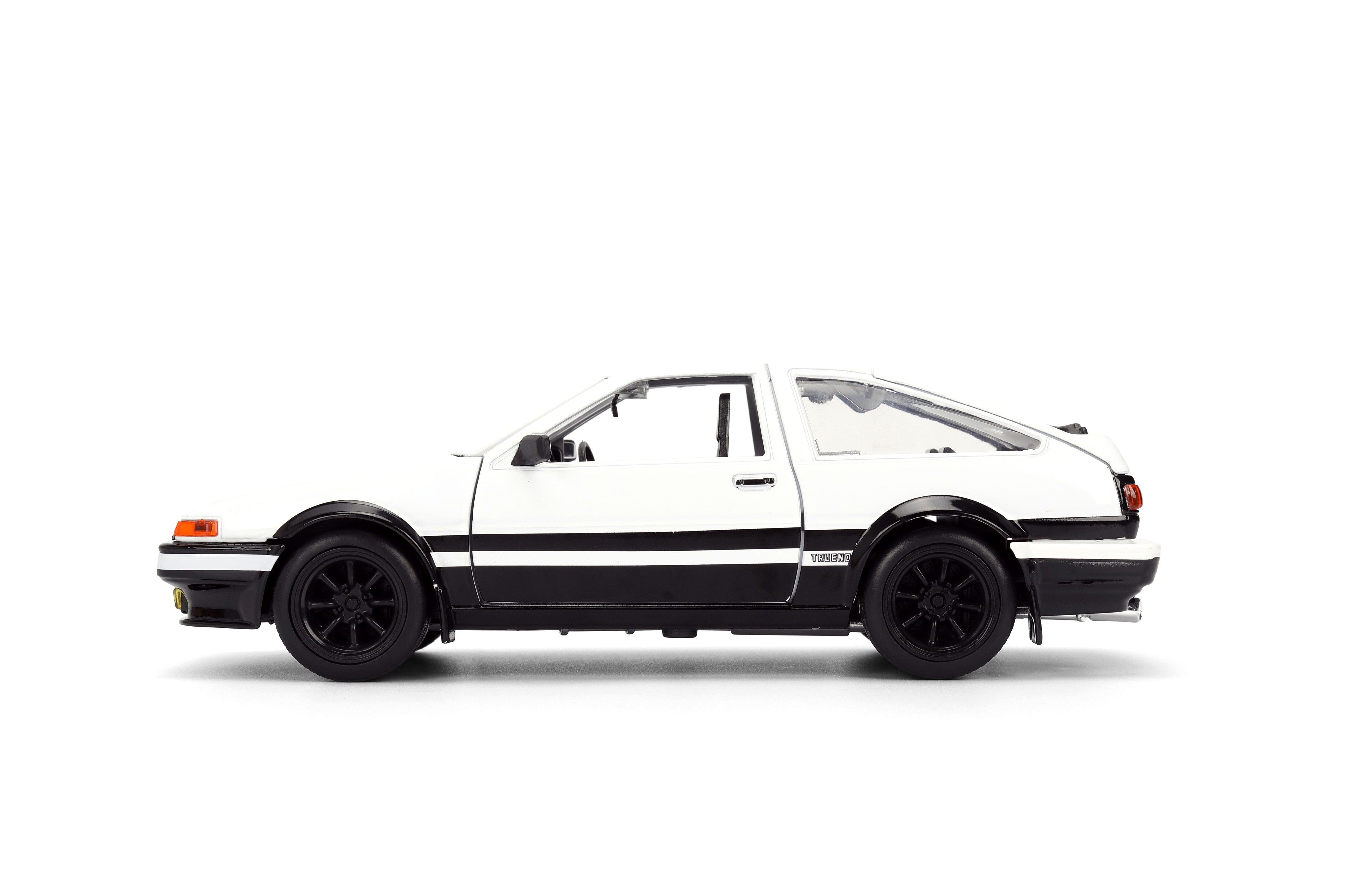 Jada Toys - Initial D 1986 Toyota Trueno (AE86) w/ Takumi 1:24 Die-Cas