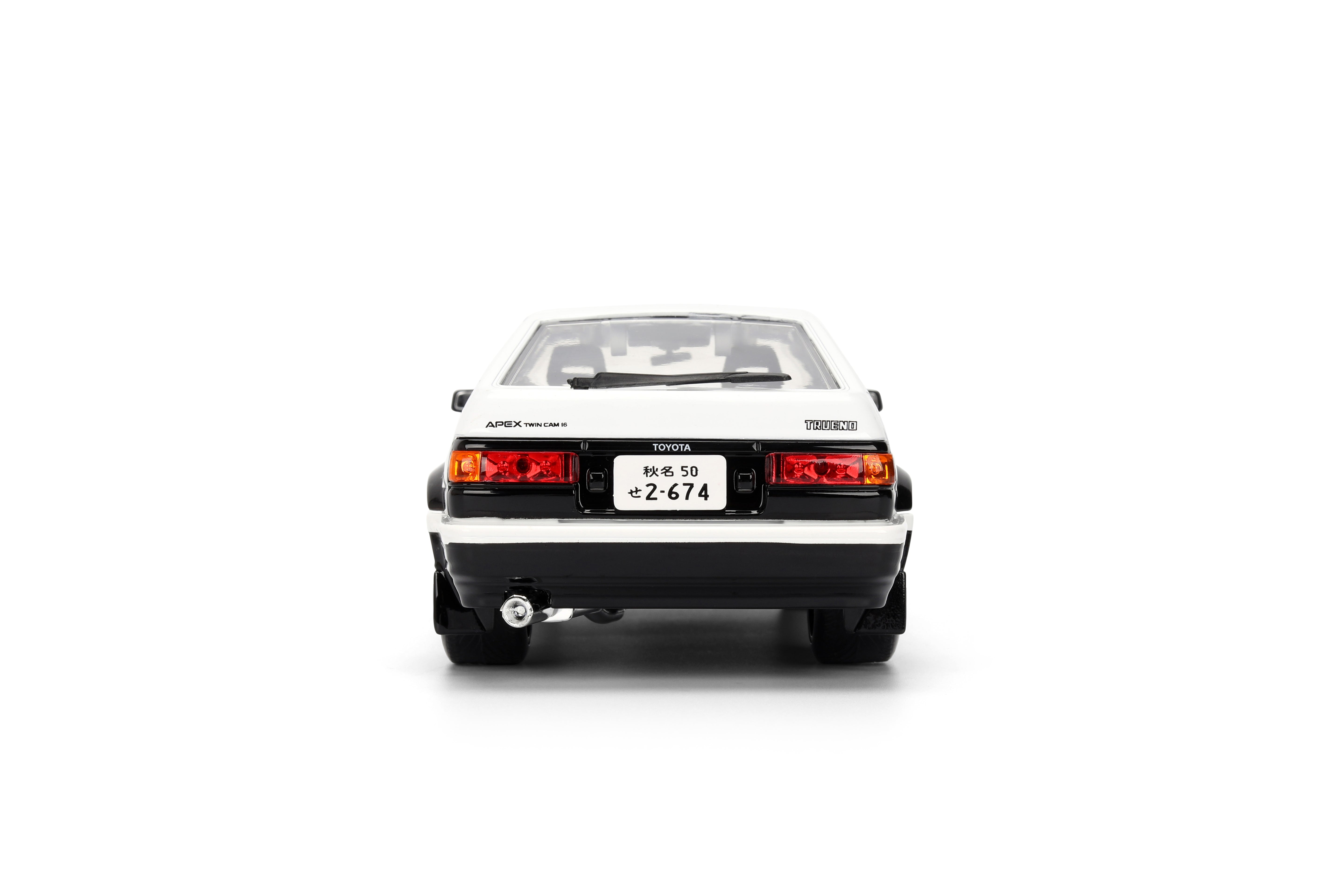 Jada Toys - Initial D 1986 Toyota Trueno (AE86) w/ Takumi 1:24 Die-Cast