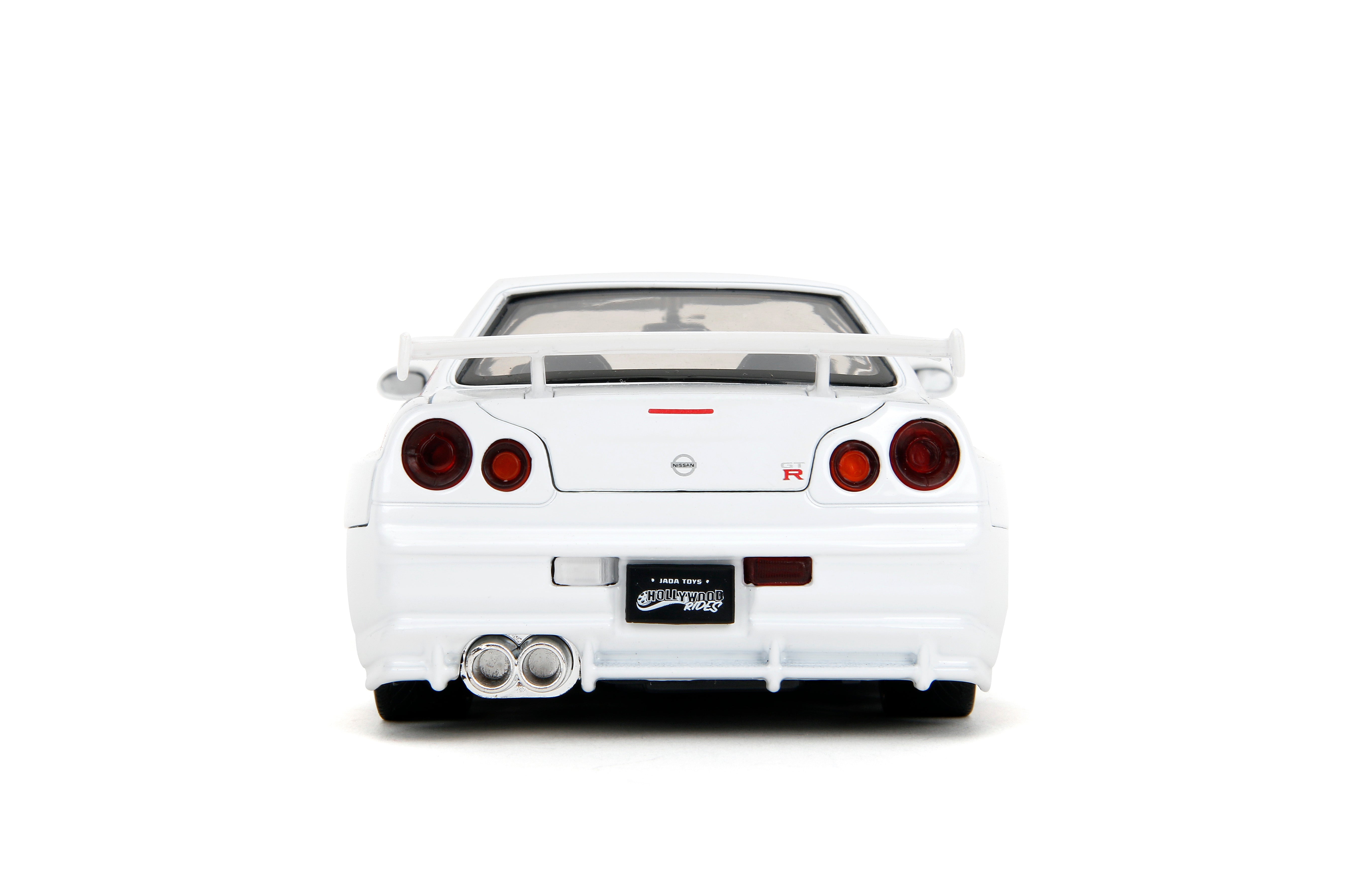 Jada Toys - Street Fighter 2002 Nissan Skyline GTR w/ Ryu Figure - 1:24 Scale Die-Cast