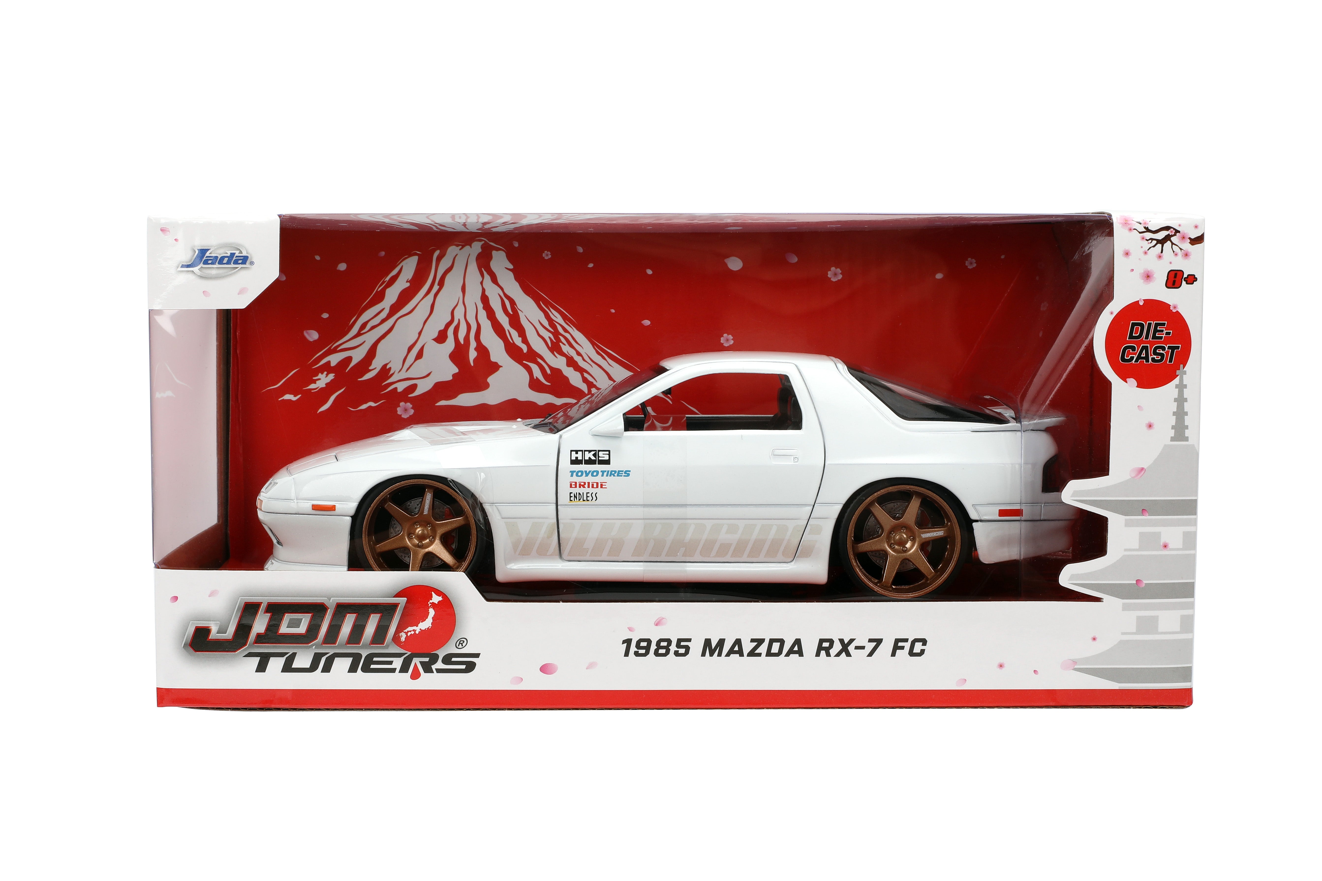 Jada Toys - JDM 1985 Mazda RX-7 (FC) 1:24 Die-Cast