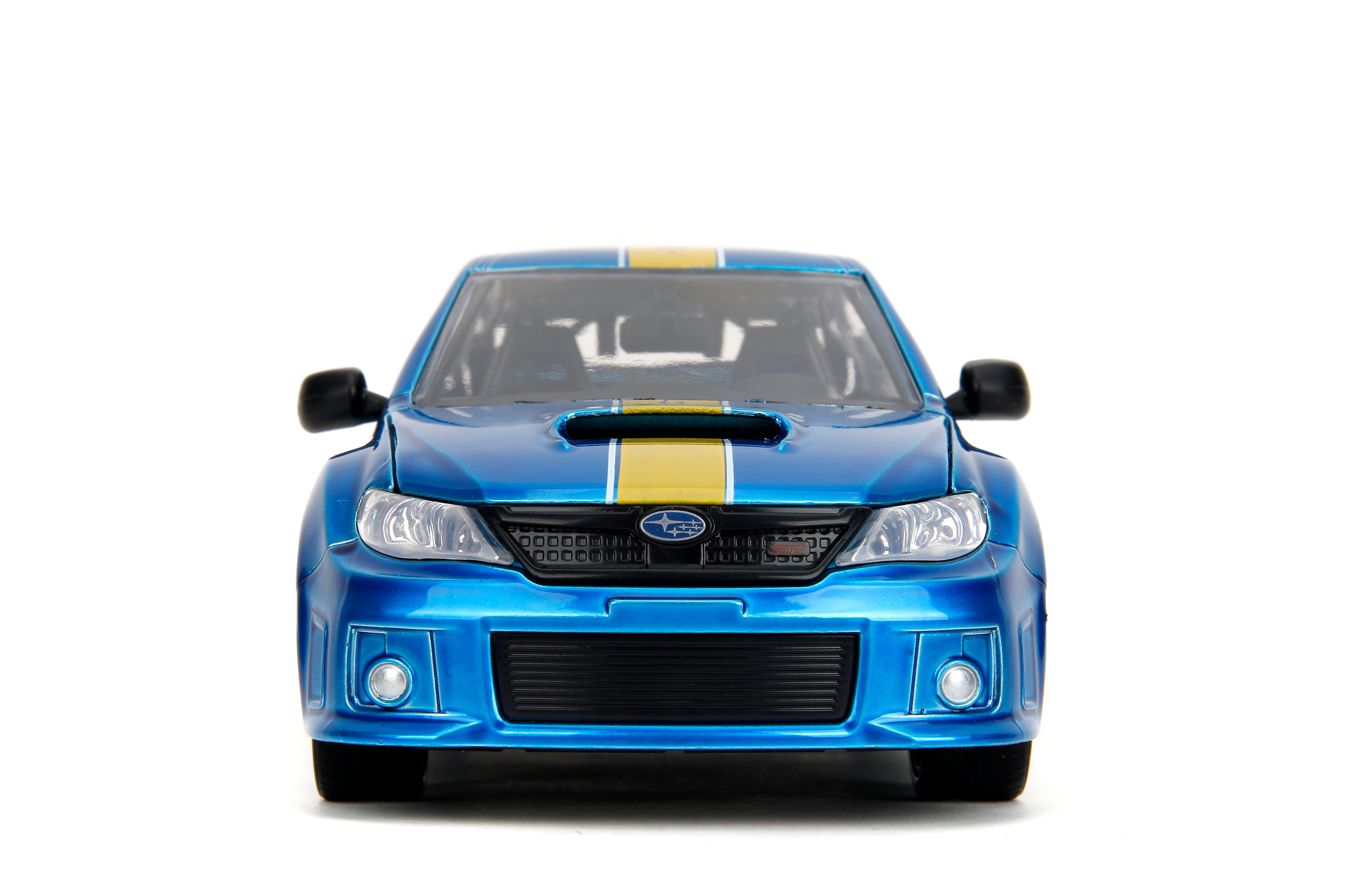 Jada Toys - 2012 Subaru Impreza WRX STI w/ Sonic The Hedgehog 1:24 Die-Cast