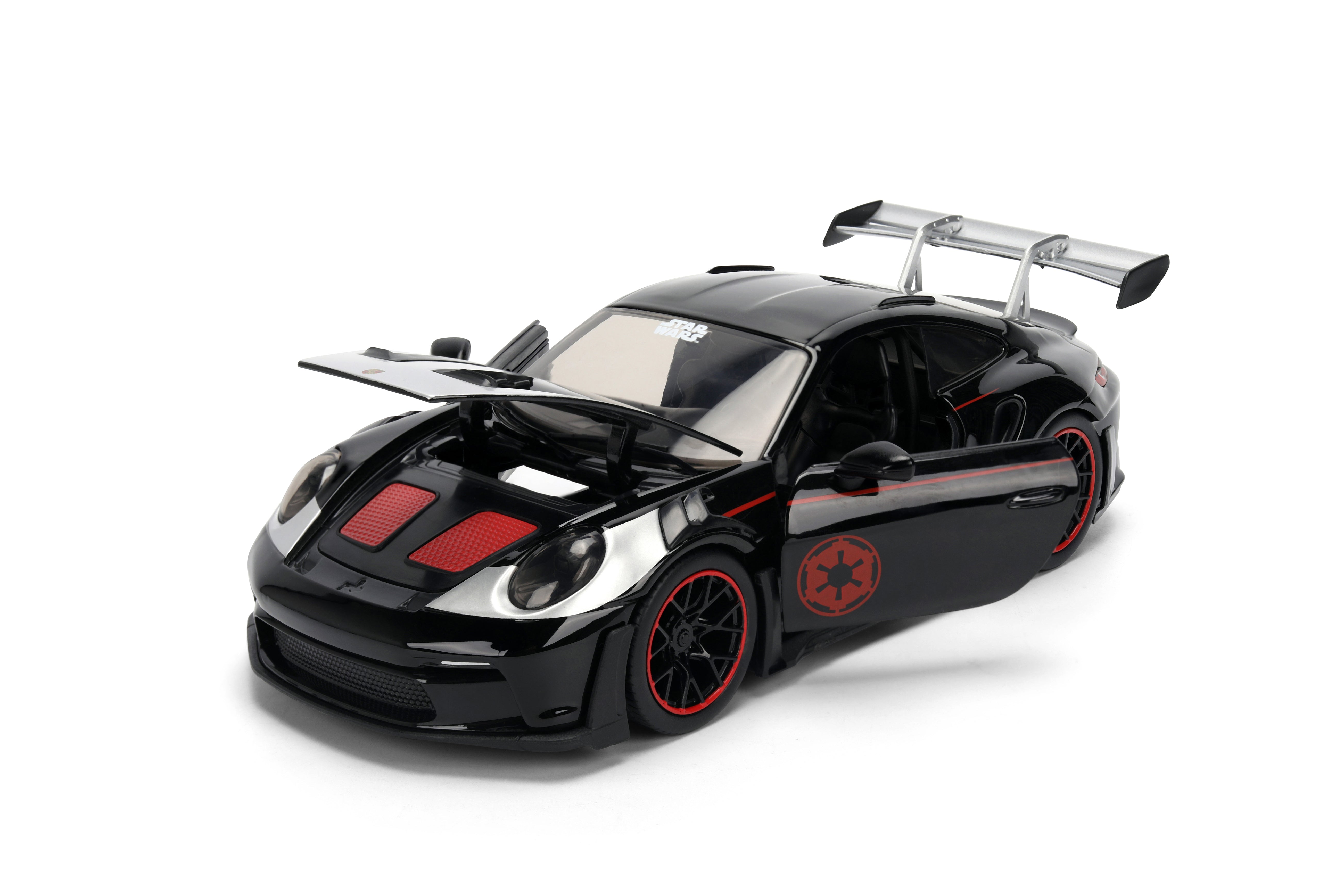 Jada Toys - Star Wars Porsche 911 GT3RS w/ Darth Vader 1:24 Die-Cast