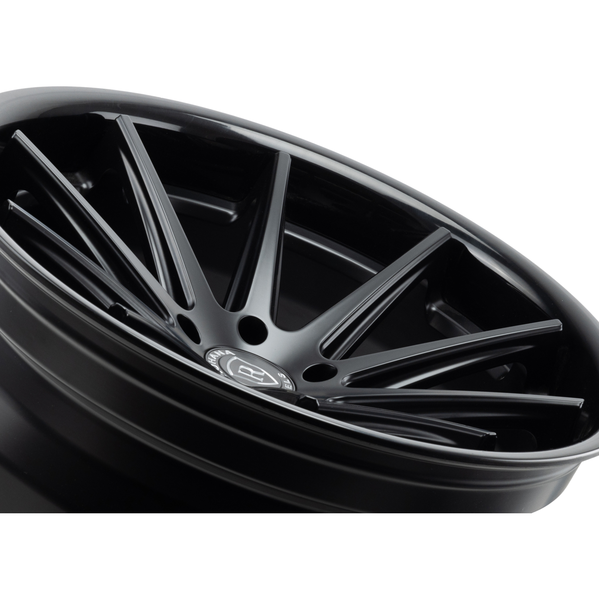 RFC10 Matte Black/Gloss Black Lip